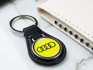 Audi Catena Chiavi Personalizzata In Pelle Elite Max